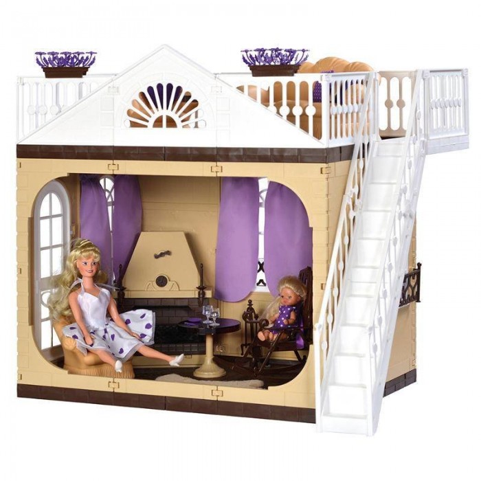 Кукольные домики и мебель Огонек Дачный дом Коллекция кукольные домики и мебель огонек ванная комната конфетти
