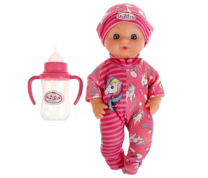 Куклы и одежда для кукол Карапуз Пупс функциональный 15 см Y15BD-PONY-BL-RU