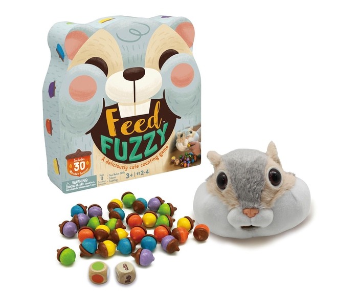 фото Tree toys настольная игра feed fuzzy накорми пушистика!