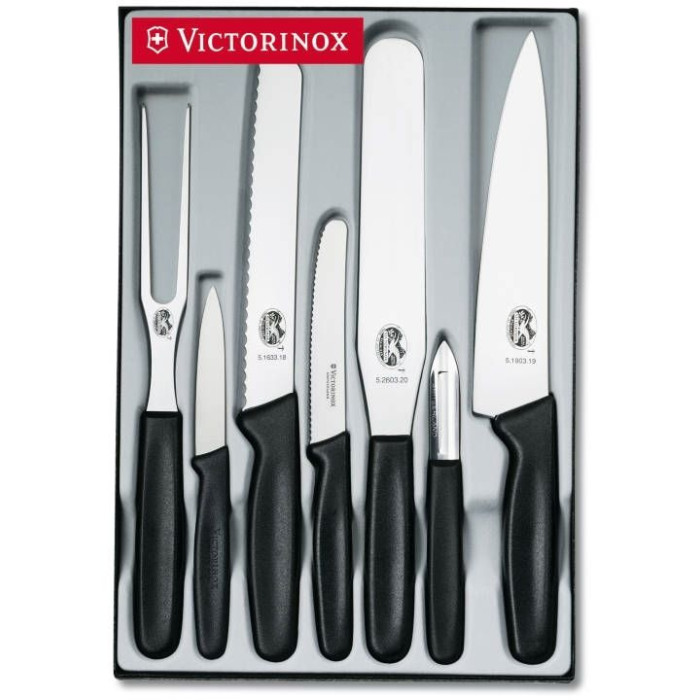 Кухонные ножи викторинокс. Набор ножей Victorinox Standart черный (5.1163.5). Набор ножей Vitesse vs-2705. Набор Victorinox Standart 5 ножей. Victorinox 5.1050.3g.