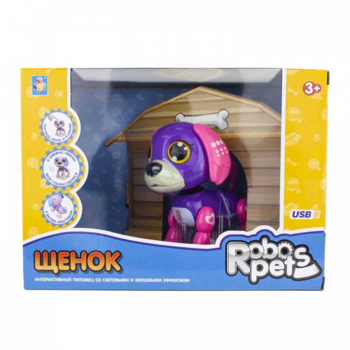 

Интерактивная игрушка 1 Toy Робо-щенок, Робо-щенок