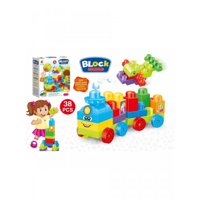 

Конструктор Jun Xing Long Паровозик (38 деталей), Паровозик (38 деталей)