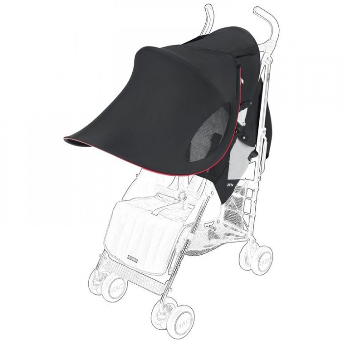 Аксессуары для колясок Maclaren Sunshades-Ash Козырек от солнца для коляски зажим для коляски 4 в 1 держатель для коляски для защиты от солнца