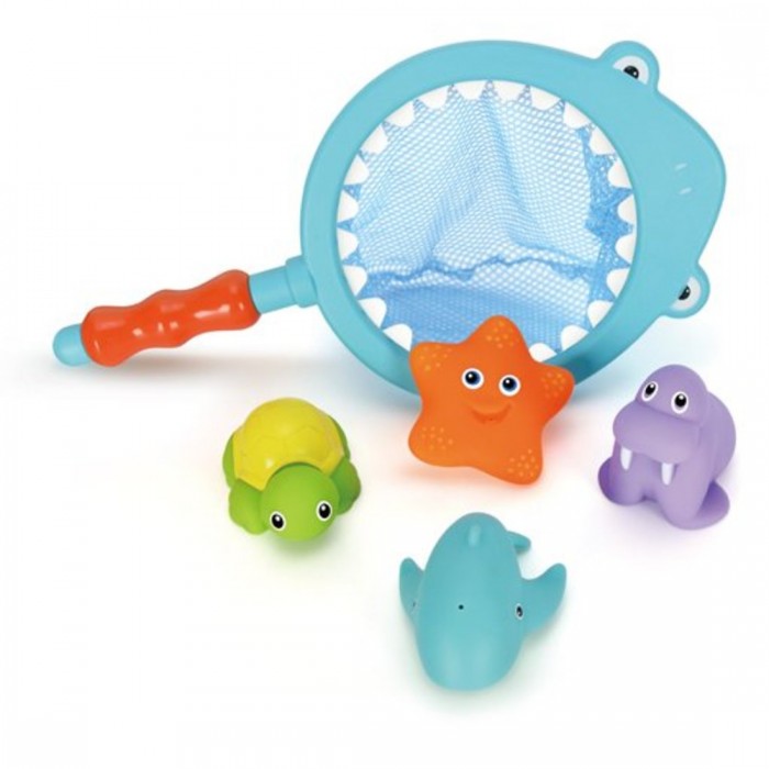 Игрушки для ванны Жирафики Игрушка-рыбалка для купания Акула жирафики игрушка рыбалка для купания поймай утёнка 4 утенка брызгалки мультиколор