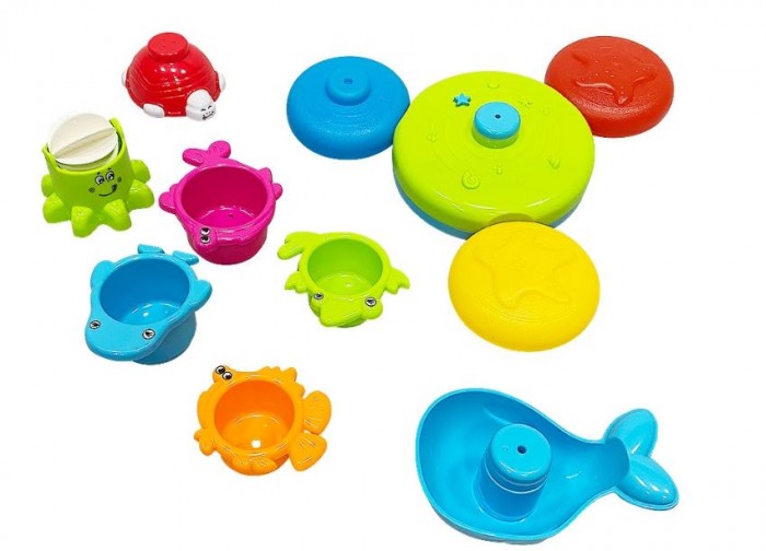 Игрушки для ванны Everflo Игровой набор для воды Water animal цена и фото
