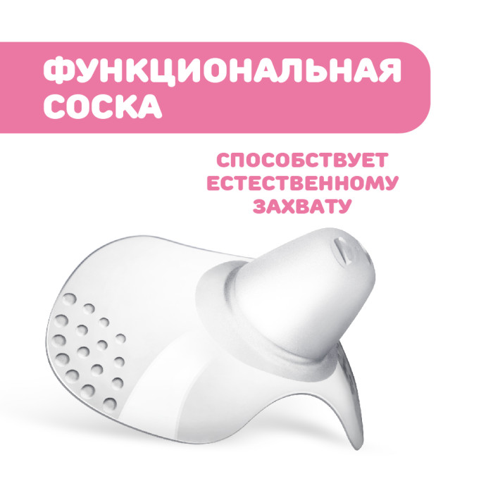 Chicco Накладки для сосков из силикона 2 шт.