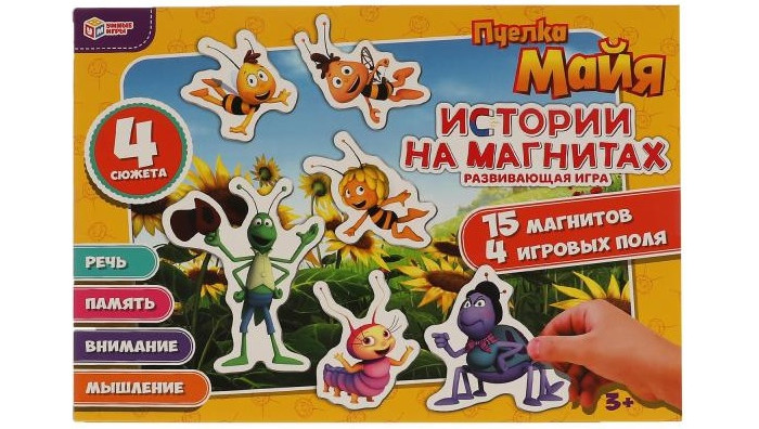 

Умные игры Магнитная игра Пчёлка Майя, Магнитная игра Пчёлка Майя