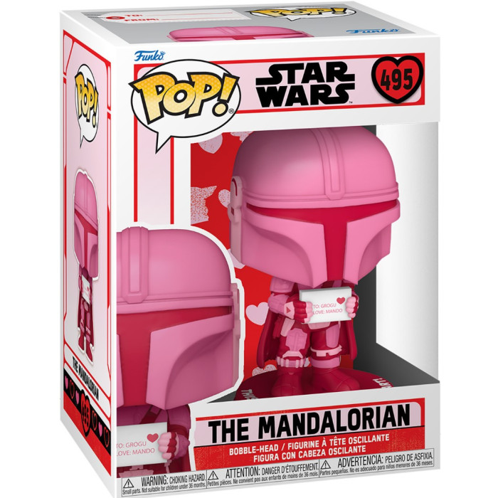 

Funko Фигурка pop! Bobble Star Wars Valentines Mandalorian, Фигурка pop! Bobble Star Wars Valentines Mandalorian