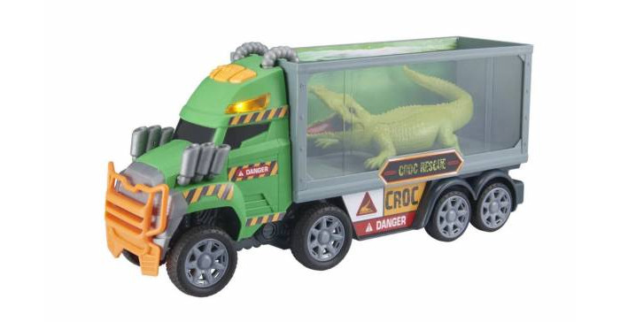Машины HTI Грузовик с крокодилом Monster Moverz полиция hti teamsterz mighty moverz