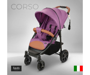 Прогулочная коляска Nuovita Corso - Фиолетовый/Черный