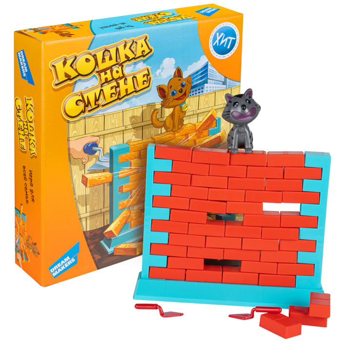 

Dream makers Игра настольная Кошка на стене, Игра настольная Кошка на стене