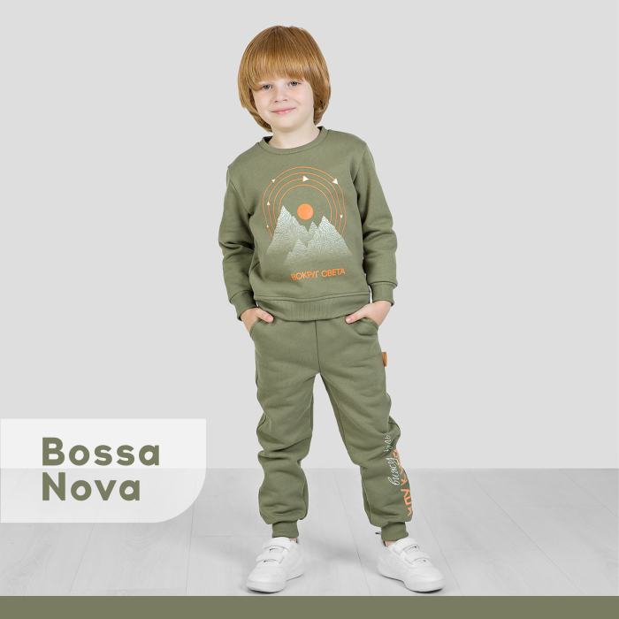 Bossa Nova Костюм свитшот и брюки для мальчика 046, размер 104