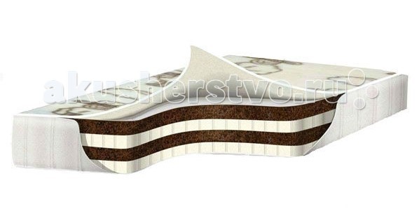 фото Матрас babysleep премиум класса tesoro cotton 120x60