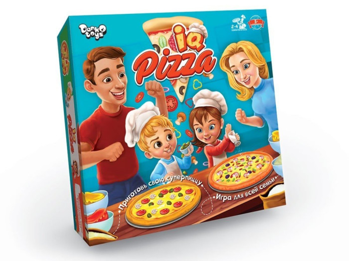 

Danko Toys Настольная игра IQ Pizza, Настольная игра IQ Pizza