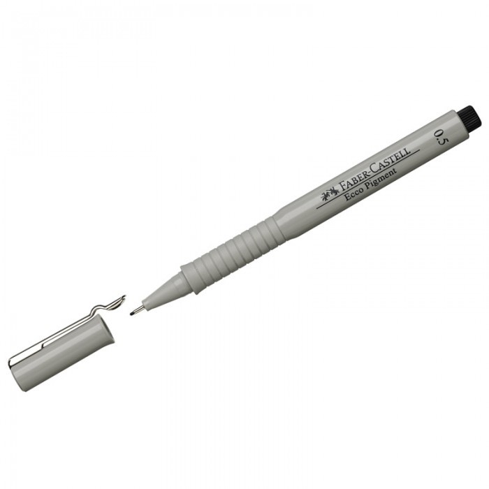  Faber-Castell Ручка капиллярная Ecco Pigment 0.5 мм