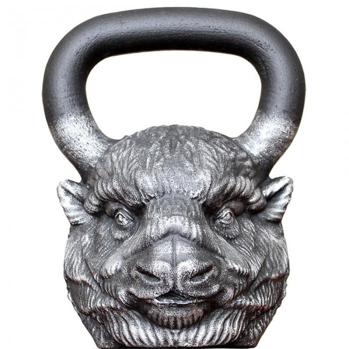 Спортивный инвентарь Iron Head Гиря Бизон 24 кг спортивный инвентарь iron head гиря горилла 16 кг