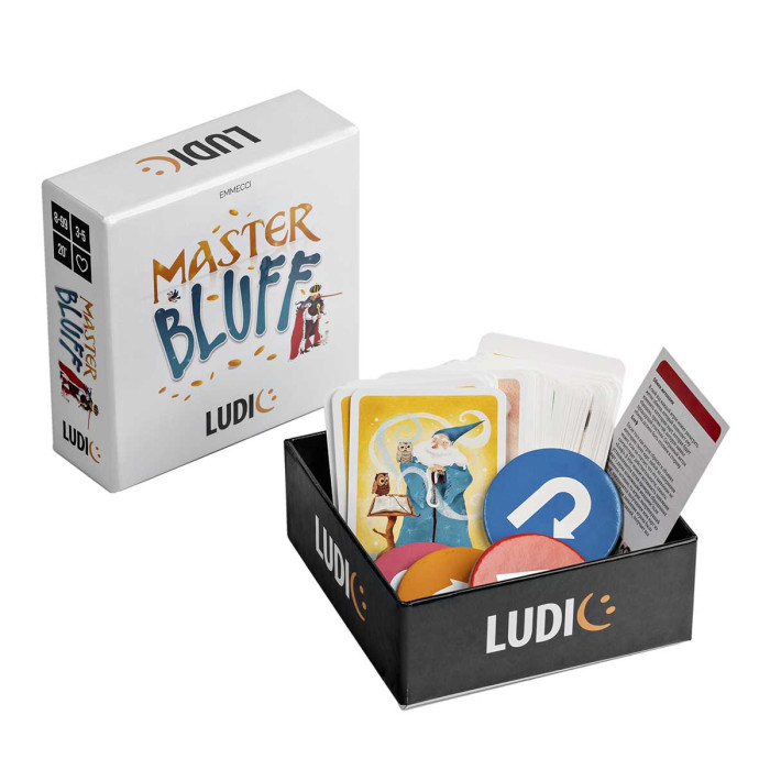 Настольные игры Ludic Карточная настольная игра Мастер блефа игра настольная карточная животные