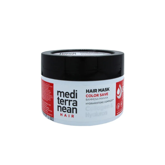 Mediterranean Маска для окрашенных волос с коллагеном и гиалурновой кислотой- M-H Hair Mask Color Save МН-0908 - фото 1