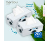  Marabu Салфетки бумажные двухслойные Premium Нерпа 200 шт. - Marabu Салфетки бумажные двухслойные Premium Нерпа 200 шт.