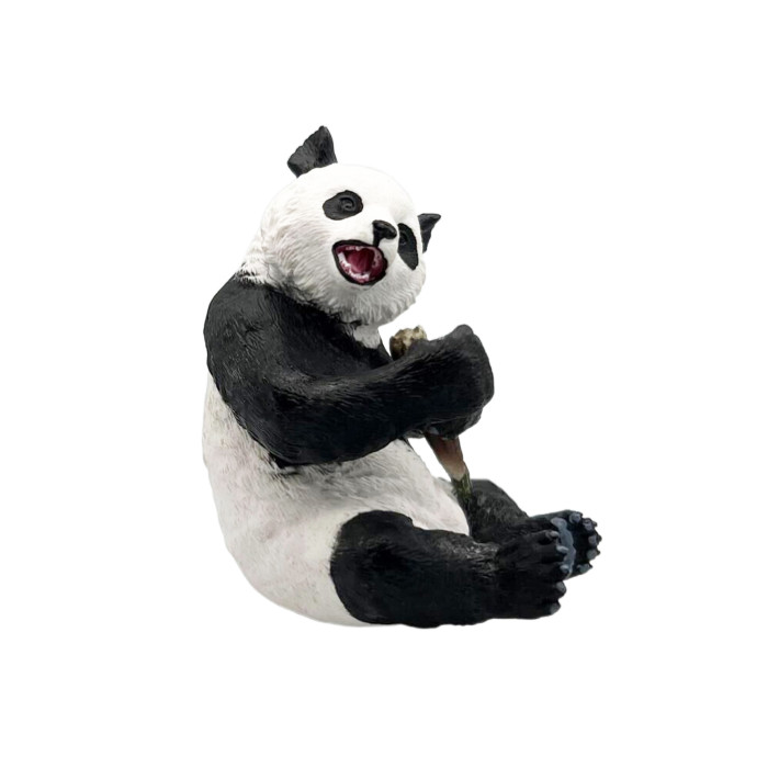 Игровые фигурки Детское время Фигурка - Панда сидит ест бамбук игровые фигурки детское время фигурка панда стоит