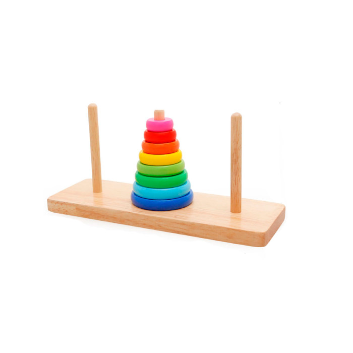 Деревянные игрушки Lats Пирамидка игрушка деревянная развивающая lats сортер геометрические формы большой