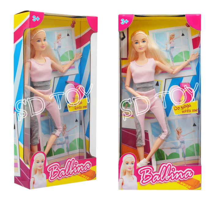 Куклы и одежда для кукол Balbina Кукла Занятия йогой 30 см