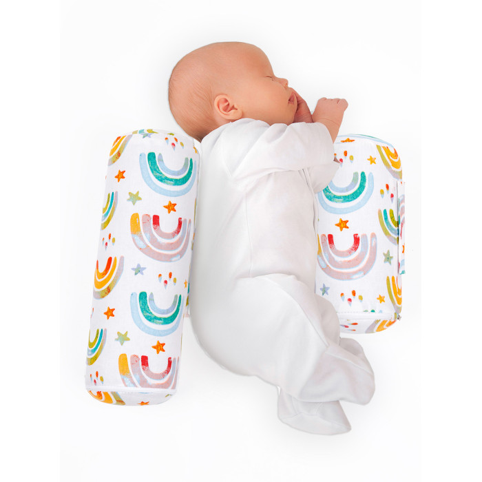 AmaroBaby Подушка валик-позиционер для боковой поддержки Nature Anatomy с лузгой гречихи вигвамия подушка для отдыха и сна для беременных