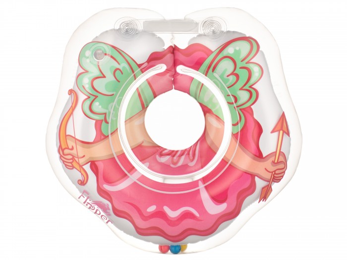 Круг для купания ROXY-KIDS надувной на шею для малышей Flipper Ангел