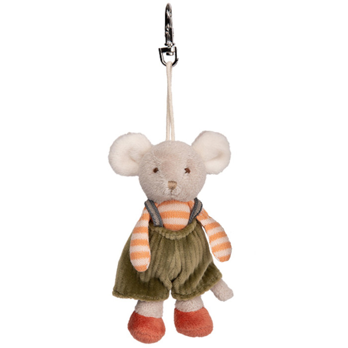 Мягкая игрушка Bukowski design Брелок-мышка мальчик Henry & Ingerfrid KR 10 см