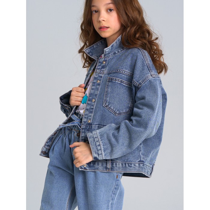 Верхняя одежда Playtoday Куртка джинсовая для девочки 12121986 цена и фото