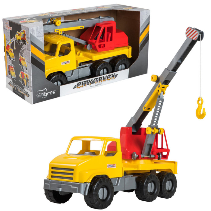 

Tigres Авто City Truck кран в коробке 52х20х26 см, Авто City Truck кран в коробке 52х20х26 см