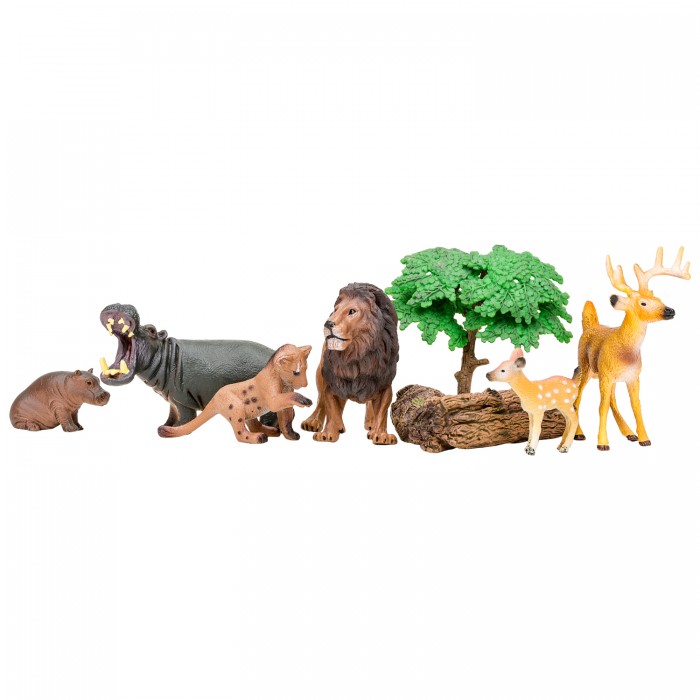 Masai Mara Фигурки игрушки Мир морских животных (9 предметов) подарок первокласснику в чемоданчике 35 предметов