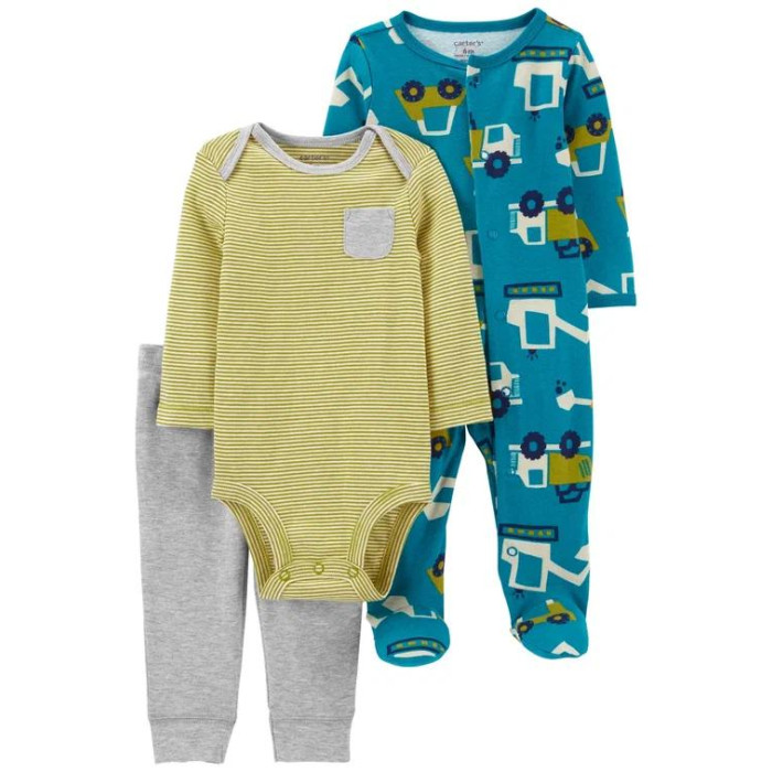 комплекты детской одежды carter s комплект для мальчика n955910 Комплекты детской одежды Carter's Комплект для мальчика 1M755210