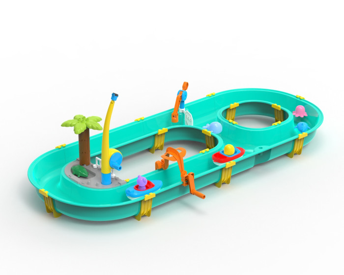 Игрушки для ванны UNI-FUN Игровой комплекс для воды (36 предметов)