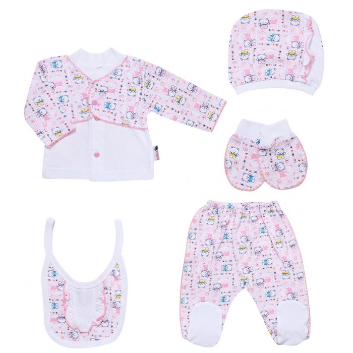 Комплекты детской одежды Клякса Комплект для новорожденного Мишки 10К-5062