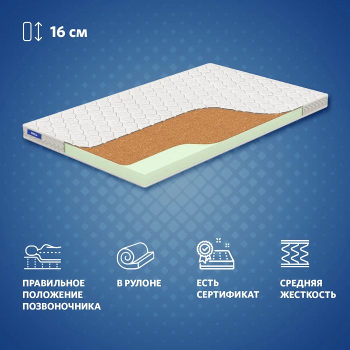 

Матрас Miella Twisted-Basic High 120x70x16, Twisted-Basic High 120x70x16