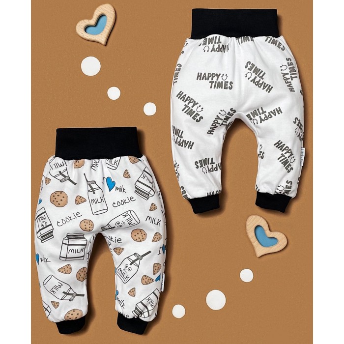 

Little Fox Limited Collection Набор штанишек Милк, Хэппи тайм 2 шт., Limited Collection Набор штанишек Милк, Хэппи тайм 2 шт.