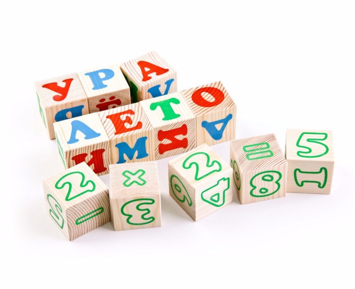 Деревянные игрушки Томик Кубики Алфавит с цифрами русский 20 шт деревянные игрушки томик лото предметы 48 шт
