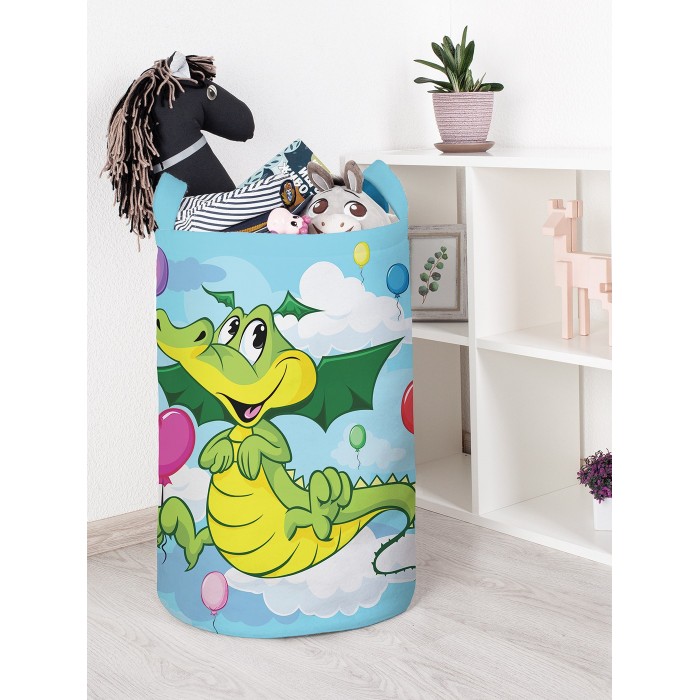 

JoyArty Корзина для игрушек Праздник дракончика 60x40 см, Корзина для игрушек Праздник дракончика 60x40 см
