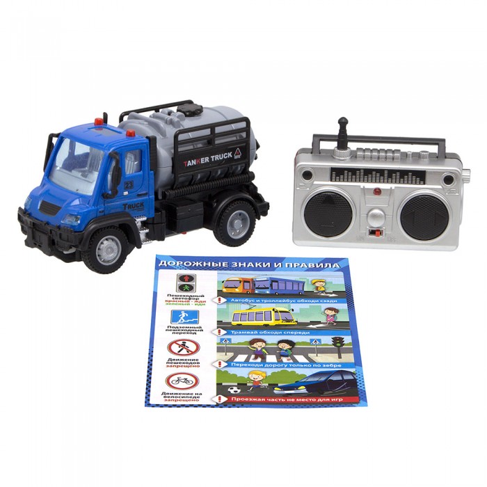 Радиоуправляемые игрушки Motorro Радиоуправляемая машина Tech Бензовоз 1:32