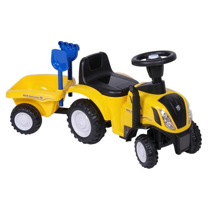 Каталка Sweet Baby трактор с прицепом New holland - Акушерство.Ru