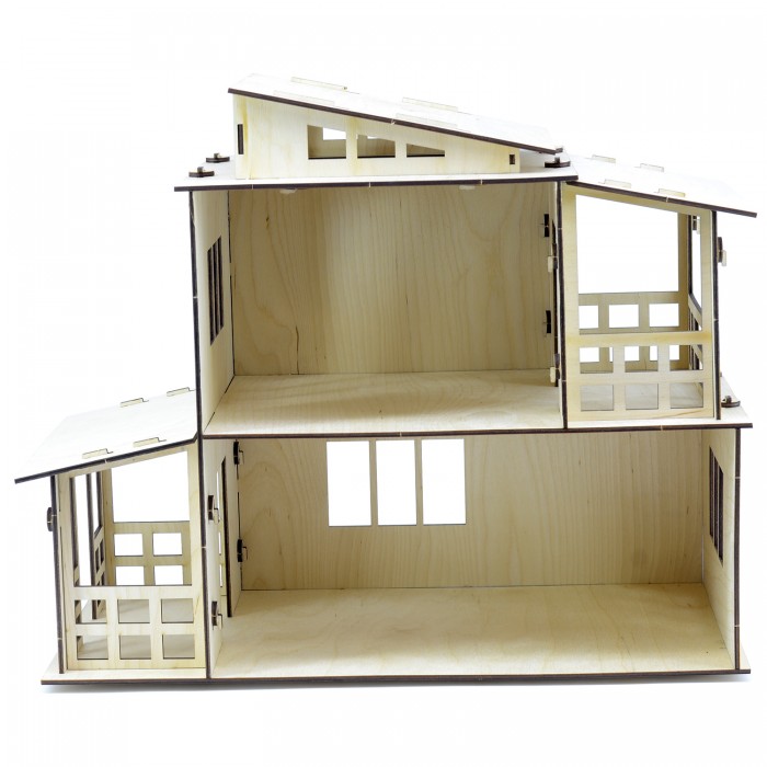 Кукольные домики и мебель Paremo Конструктор Кукольный домик Я дизайнер Загородная вилла фото