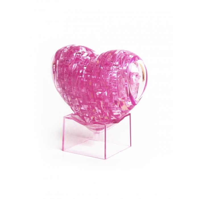 Hobby Day 3D Пазл Магический кристалл Сердечко со светом (40 деталей)