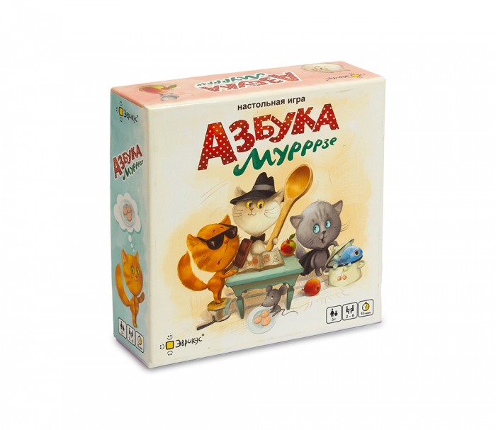 

Эврикус Настольная игра Азбука Мурррзе, Настольная игра Азбука Мурррзе