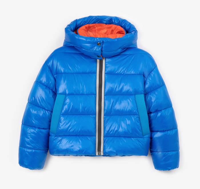 Gulliver Куртка демисезонная 22208GJC4107 зимняя куртка из плащовки с мокрым блеском gulliver 116