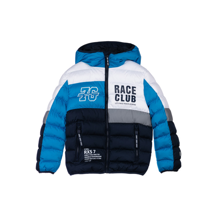 

Playtoday Куртка текстильная с полиуретановым покрытием для мальчика Racing club 12312001, Куртка текстильная с полиуретановым покрытием для мальчика Racing club 12312001