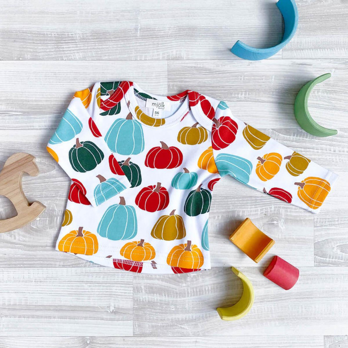 

Mjolk Футболка с длинным рукавом Тыквы, Футболка с длинным рукавом Тыквы