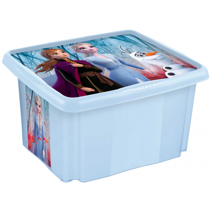 

Keeeper Ящик для игрушек deco-box paulina frozen II 24 л, Ящик для игрушек deco-box paulina frozen II 24 л