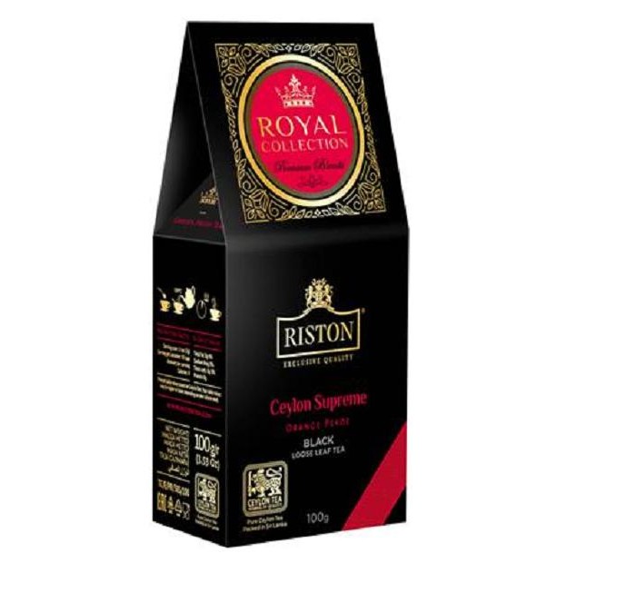  Riston Чай черный Royal Collection Ceylon Supreme крупнолистовой 100 г