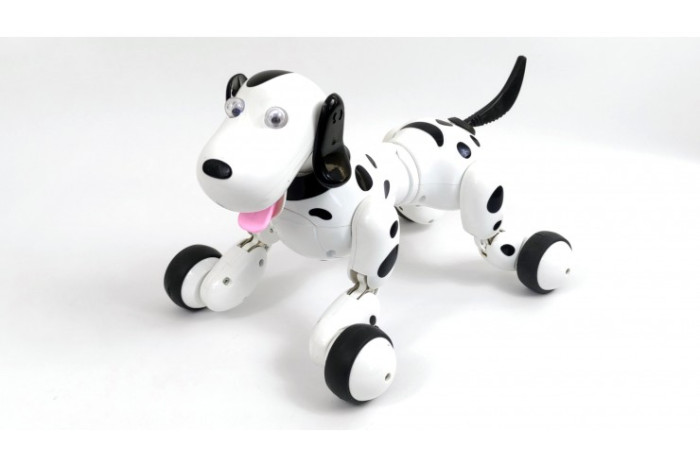 фото Happy cow радиоуправляемая собака робот smart dog далматинец